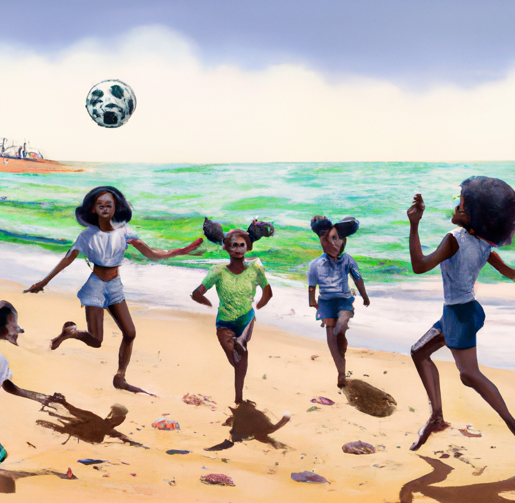 Meisjesvoetbal in Niger